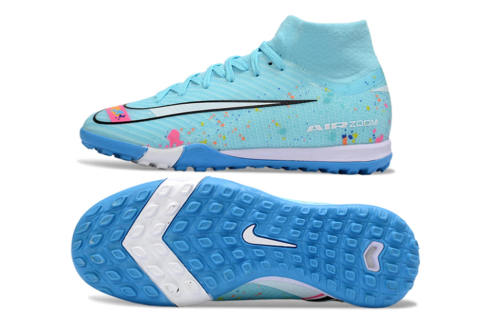 Chuteira Nike Mercurial Superfly 10 Elite Society - Azul