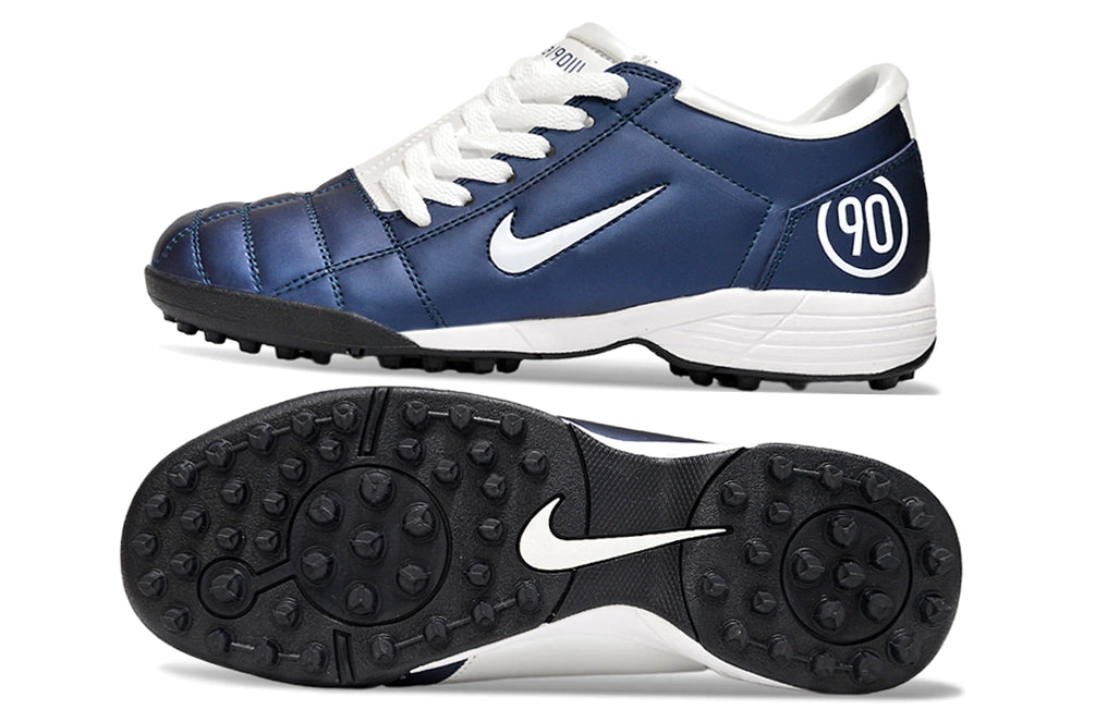 Chuteira Nike Total 90 Society - Azul/Branco