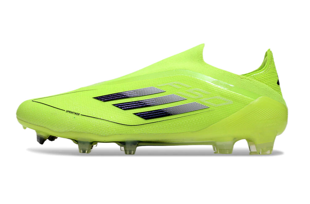 Chuteira Adidas F50 X Laceless Campo - Verde/Preto