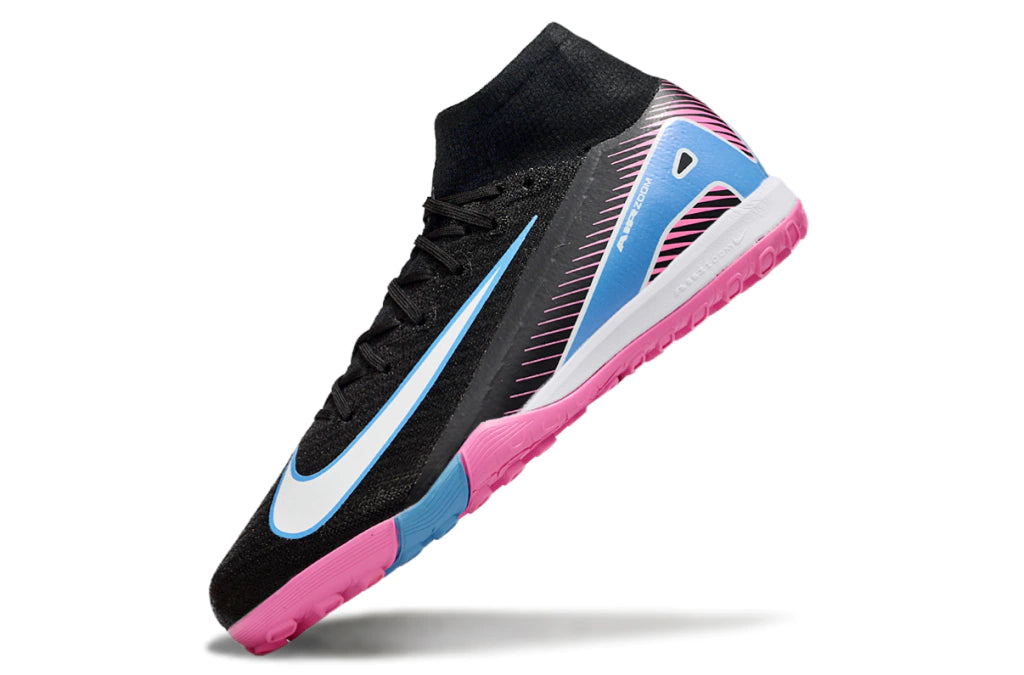 Chuteira Nike Mercurial Superfly 10 Elite Society - Preto/Rosa