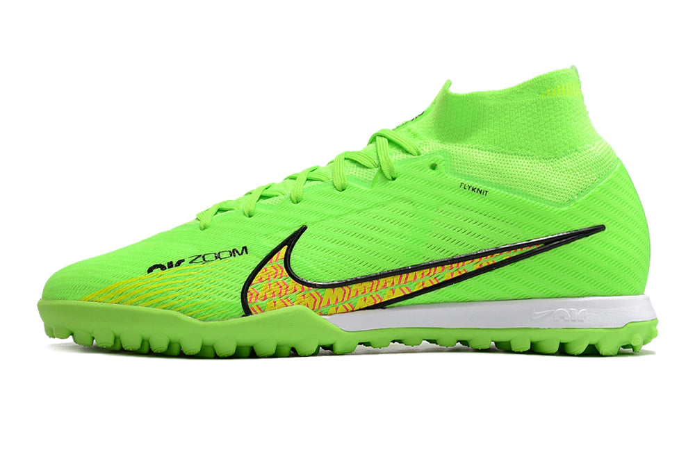 Chuteira Nike Mercurial Superfly 9 Elite Society - Verde