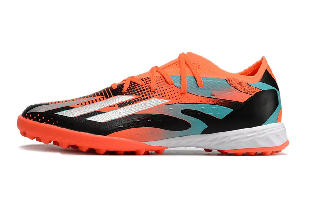 Chuteira Adidas X Speedportal.1 Society TF "L10NEL M35SI"