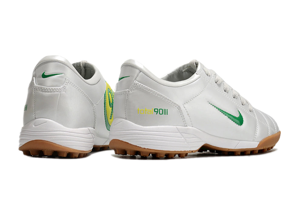 Chuteira Nike Total 90 Society - Branco/Verde