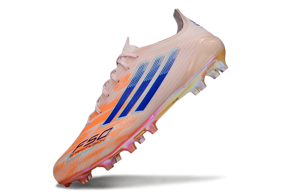 Chuteira Adidas F50 X Campo - Rosa/Laranja
