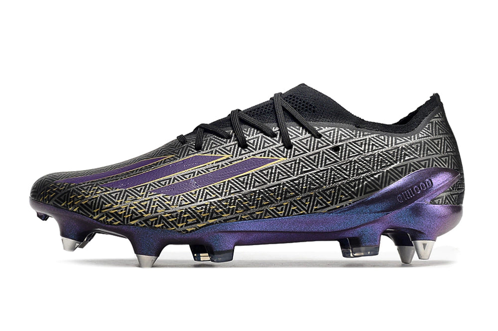 Chuteira Adidas X Speedportal.1 SG - Preto/Roxo