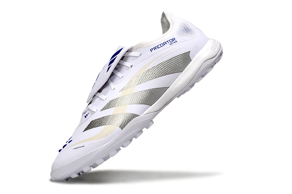 Chuteira Adidas Predator Tongue Elite 25 Society "Polar Victory"