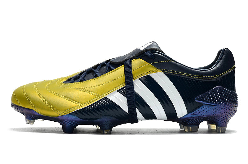 Chuteira Adidas Predator Pulse Campo FG - Amarelo/Azul