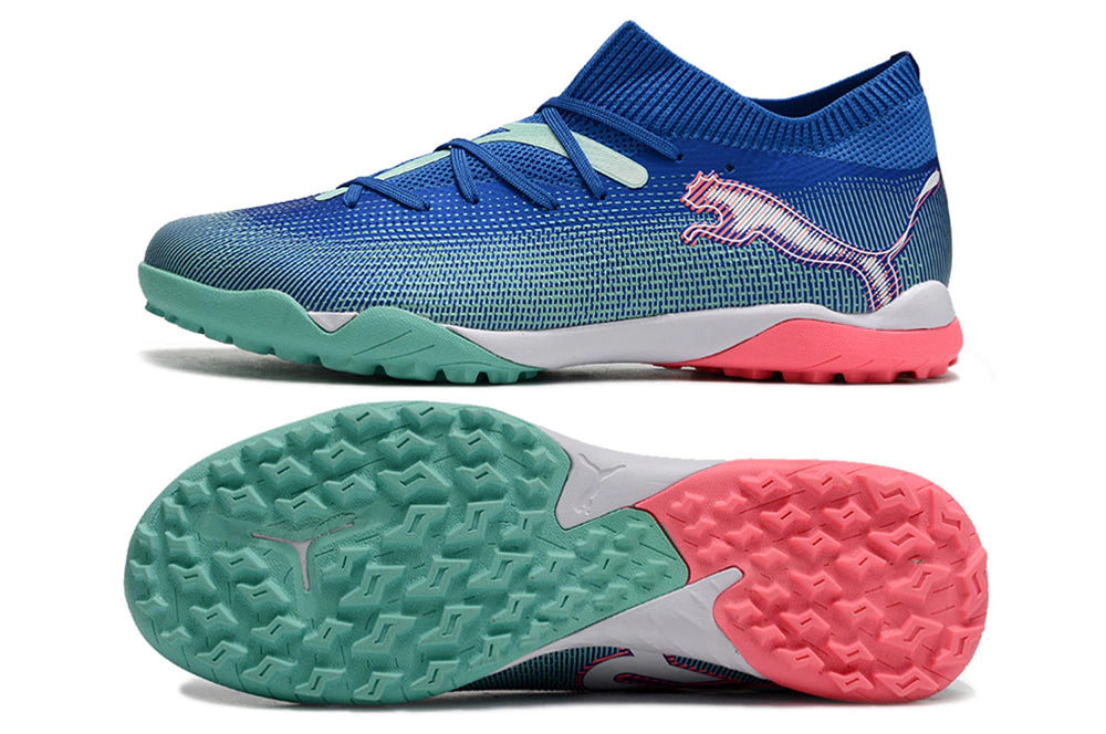 Chuteira Puma Future 7 Match Society - Azul