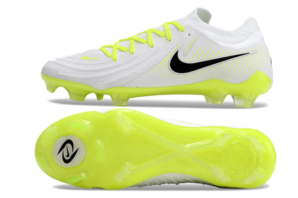 Chuteira Nike Campo Phantom GX2 Elite Campo FG - Branco/Verde