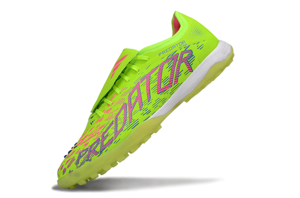 Chuteira Adidas Predator Tongue Elite 25 Society "Mystic Victory"