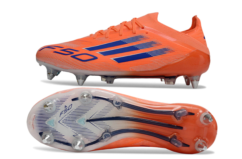 Chuteira Adidas F50 X Campo SG "Coral Blaze"