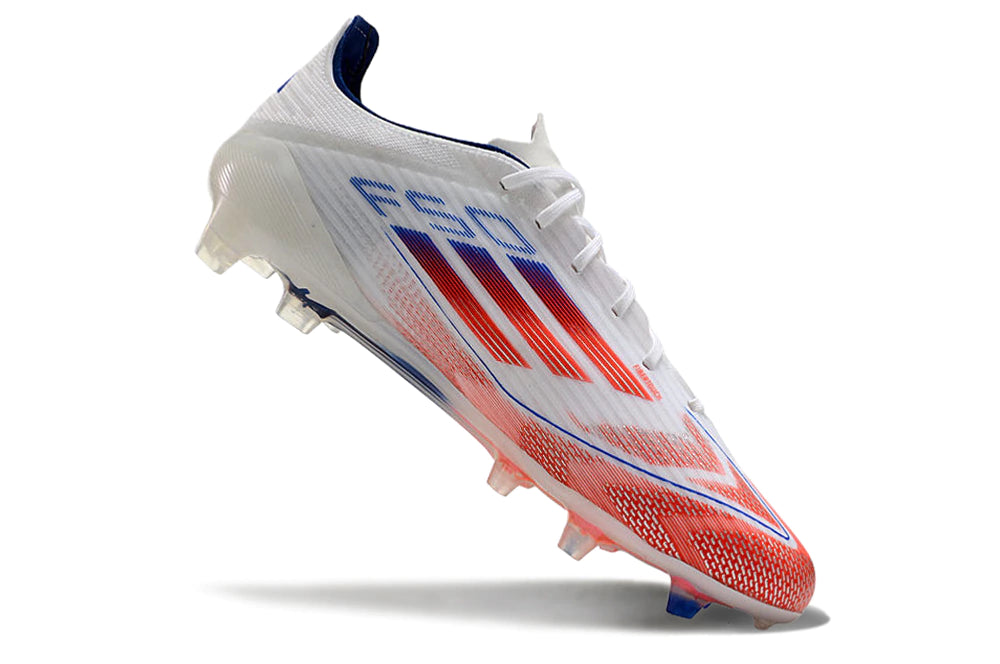 Chuteira Adidas F50 X Campo Branco/Vermelho