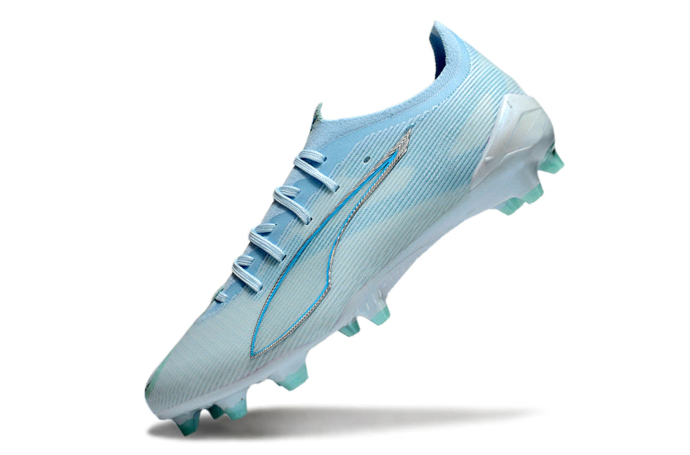 Chuteira Puma Ultra 5 Campo FG - Azul/Branco