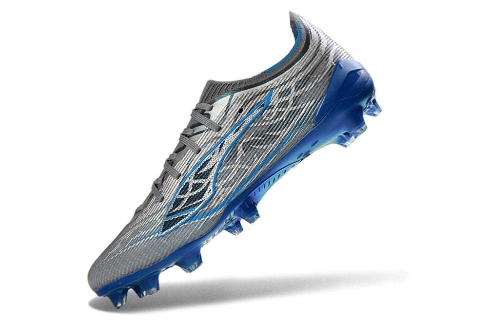 Chuteira Puma Ultra 5 Carbon FG - Cinza/Azul