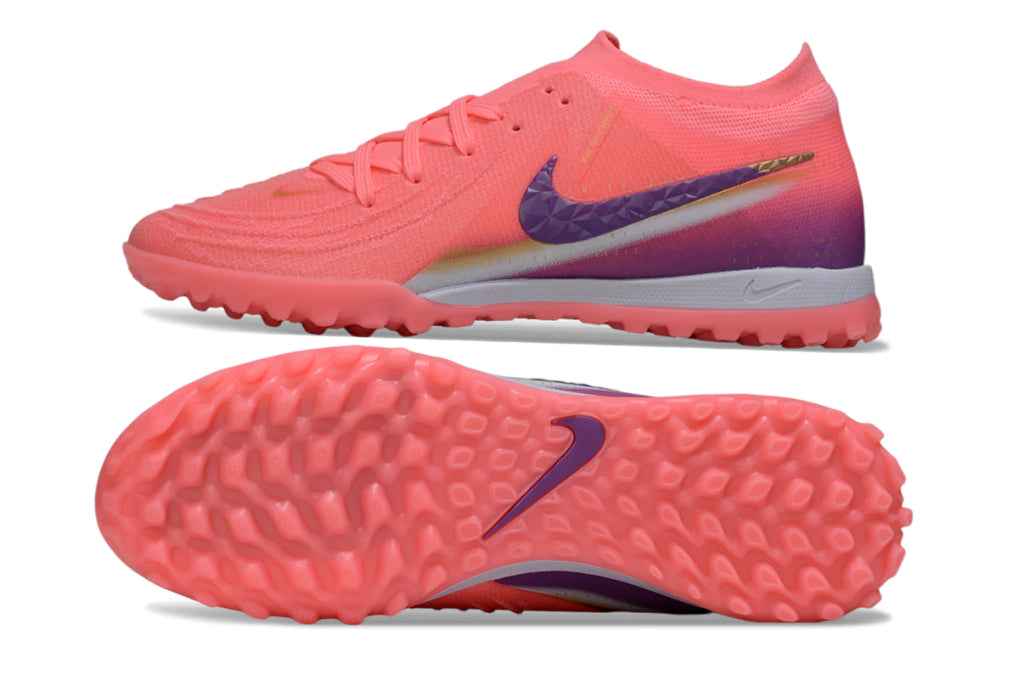 Chuteira Nike Phantom GX 2 Elite Society TF - Rosa