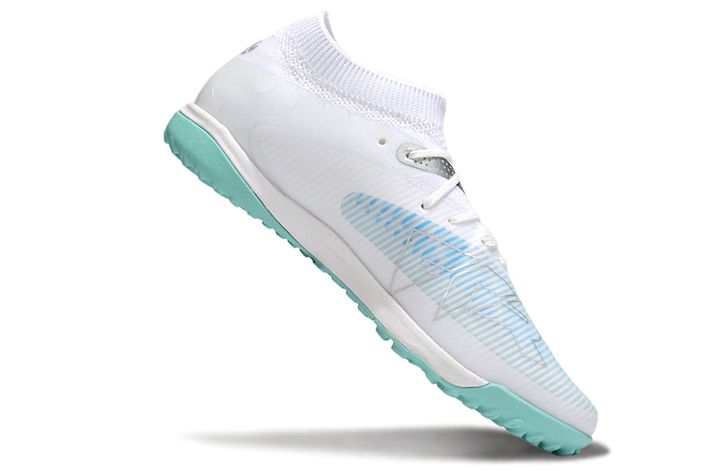Chuteira Puma Future 8 Match Society - Branco/Azul