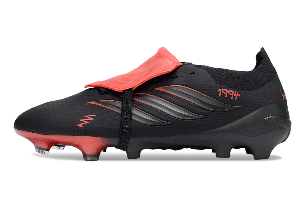 Chuteira Adidas Predator Tongue 26 Elite FG "Leather Tech Pack"