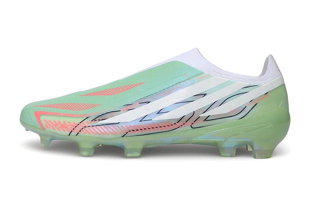 Chuteira Adidas F50 Hyperfast Laceless FG - Verde