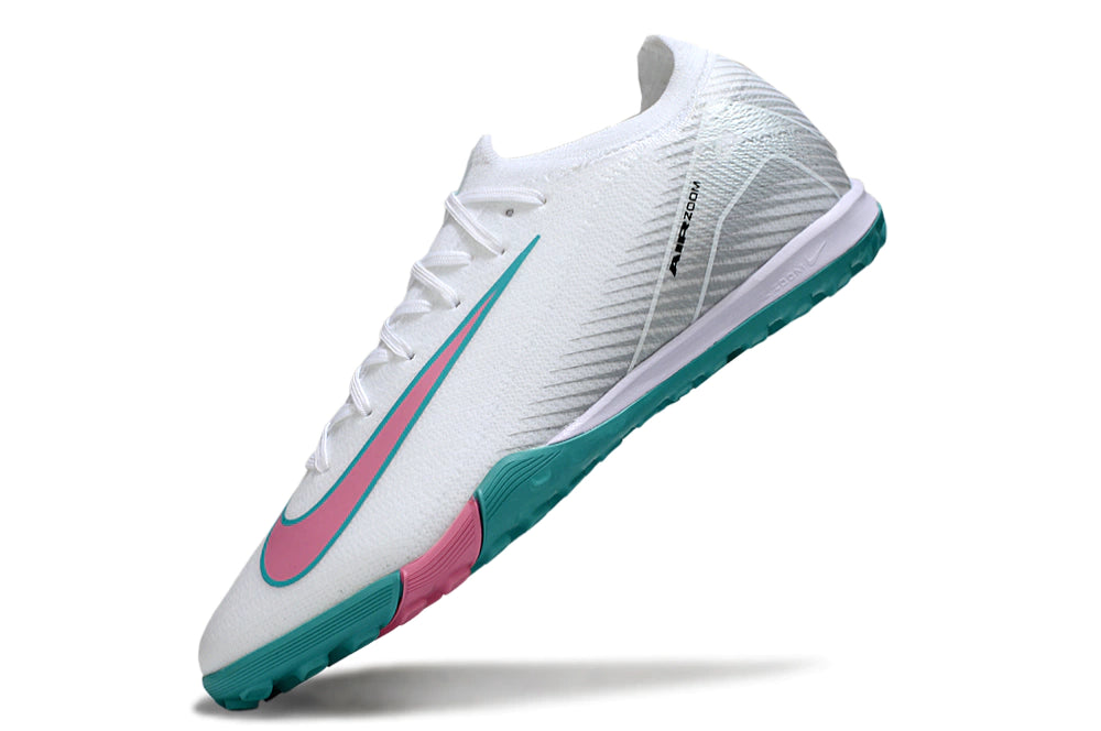 Chuteira Nike Mercurial Vapor 16 Elite Society - Branco/Rosa