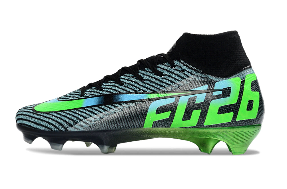 Chuteira Nike Air Zoom Mercurial Superfly 10 Elite Campo - Preto