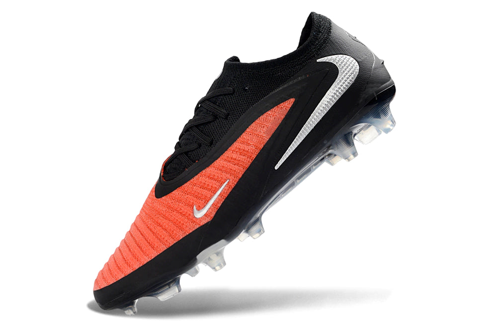 Chuteira Campo NIKE Phantom 6 Elite FG - Preto/Laranja