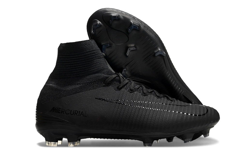 Chuteira Nike Mercurial Superfly 5 Elite Campo - Preto