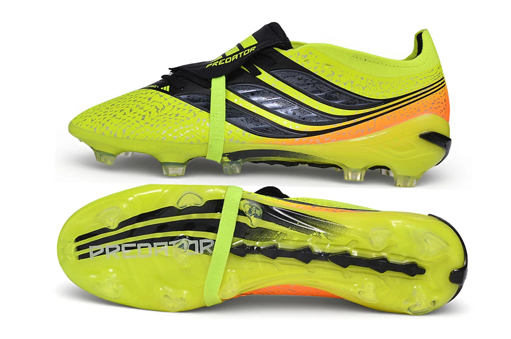Chuteira Adidas Predator Tongue Elite 27 FG - Amarelo