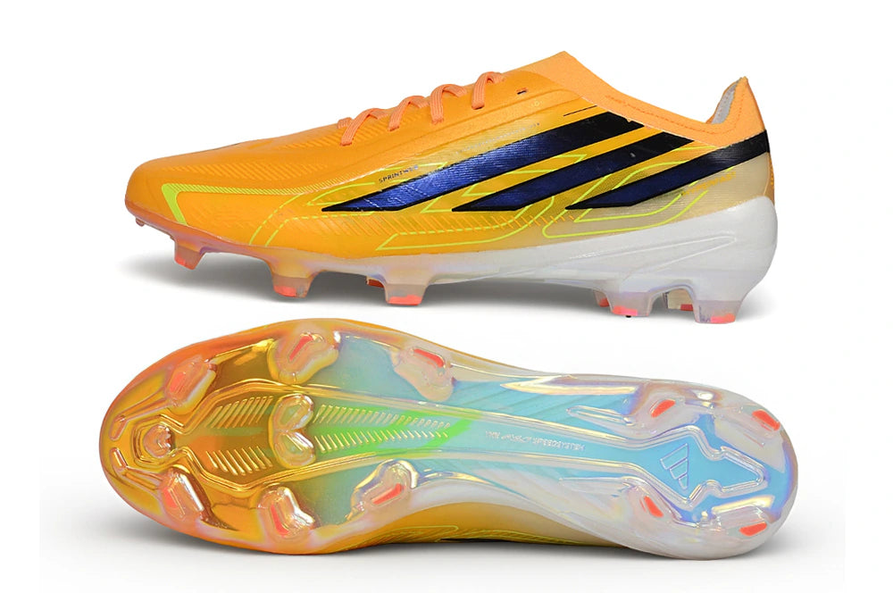 Chuteira Adidas F50 Hyperfast Eltie FG - Laranja