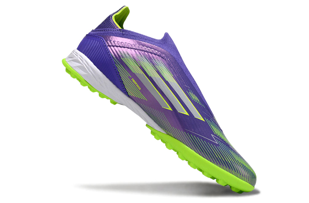 Chuteira Adidas F50 League Society - Roxo/Branco