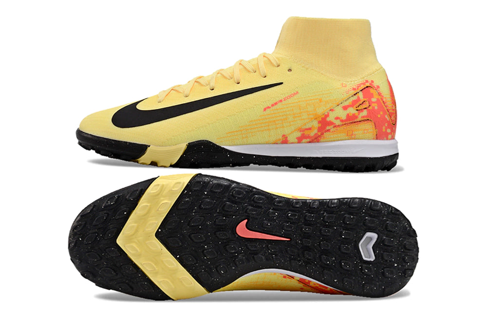 Chuteira Nike Mercurial Superfly 10 Elite Society - Laranja/Preto