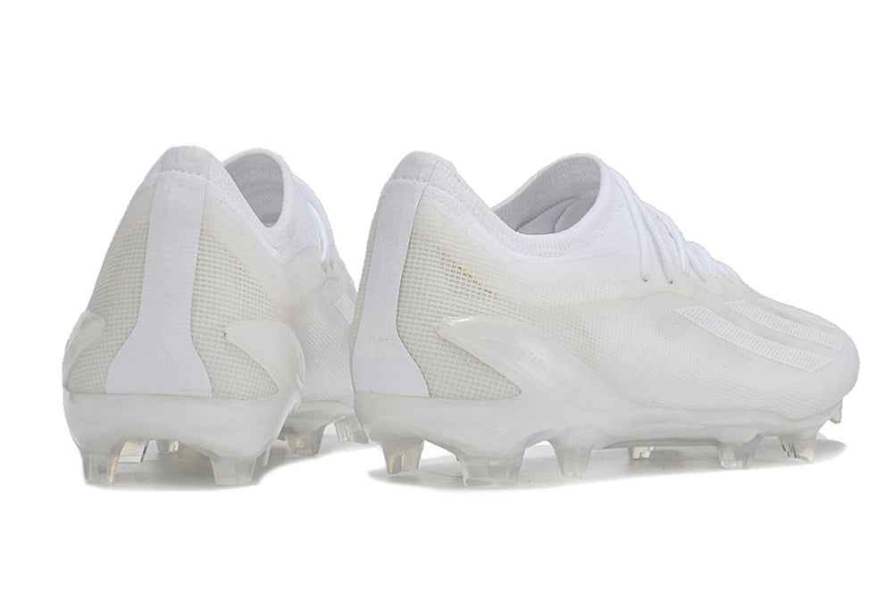 Chuteira Adidas X CrazyFast.1 FG - All White