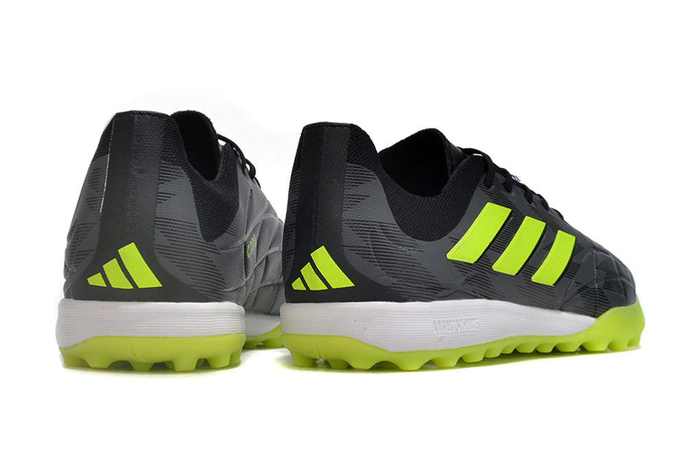 Chuteira Adidas Copa Pure.1 Society - Cinza/Verde