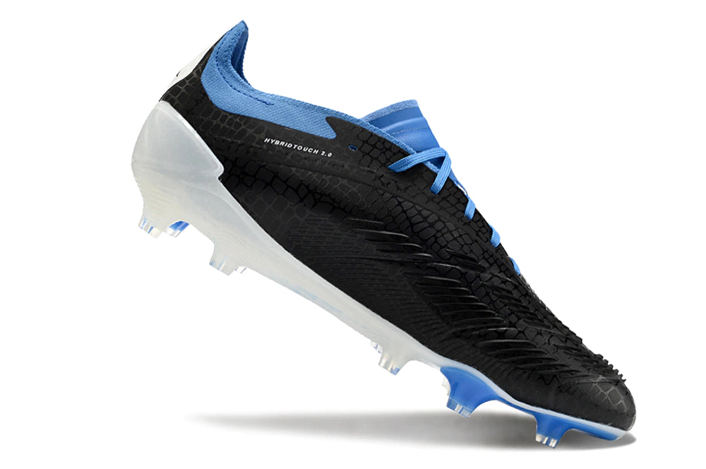 Chuteira Adidas Predator Elite Campo FG - Preto/Azul