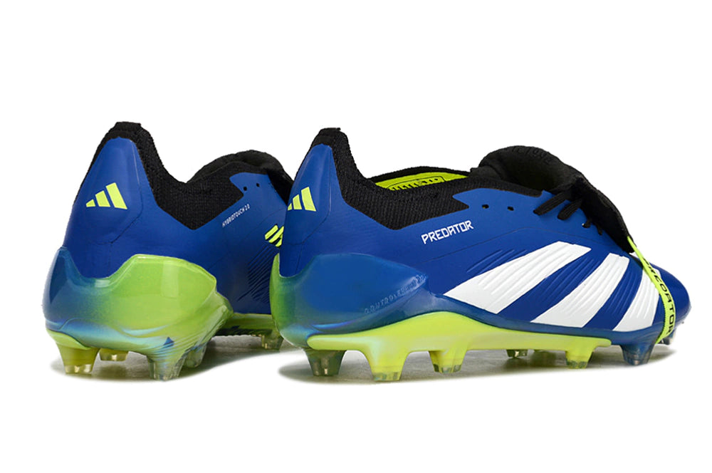 Chuteira Adidas Predstrike Elite Campo - Azul/Verde