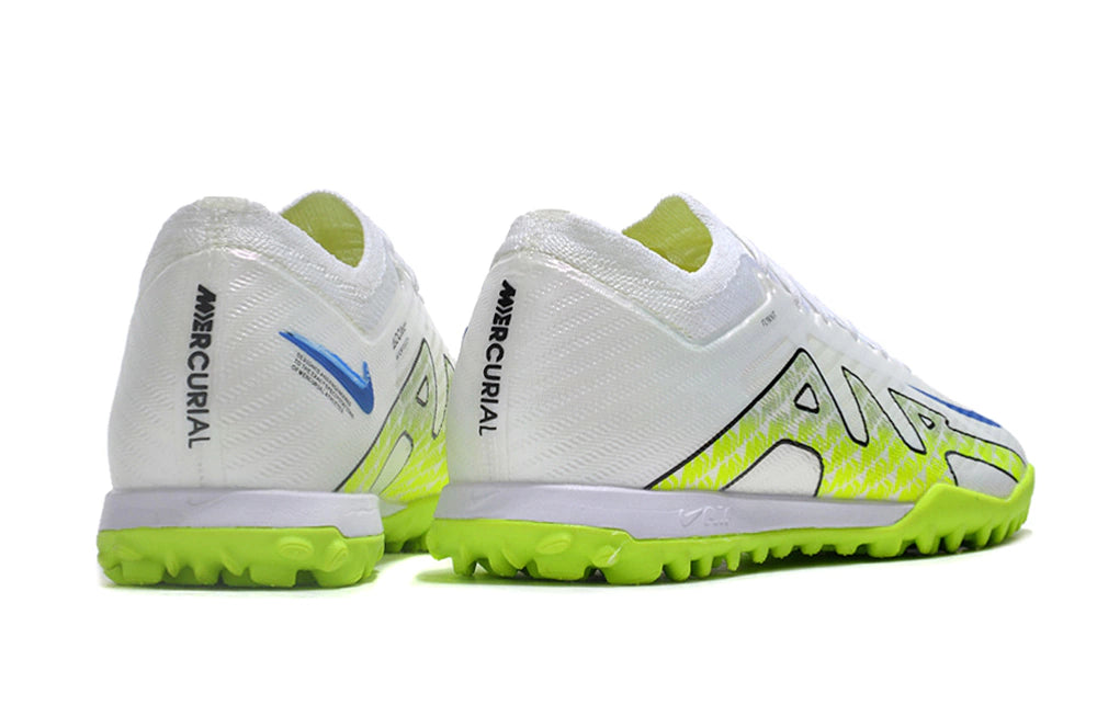 Chuteira Nike Mercurial Vapor 15 Elite Society - Cinza/Verde