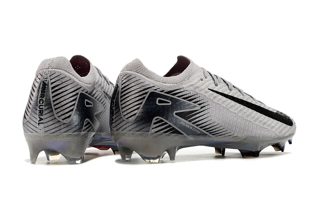 Chuteira Nike Air Zoom Mercurial Vapor 16 Elite FG - Cinza/Preto
