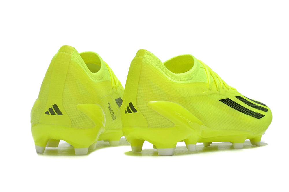 Chuteira Adidas X CrazyFast.1 FG - Verde/Preto