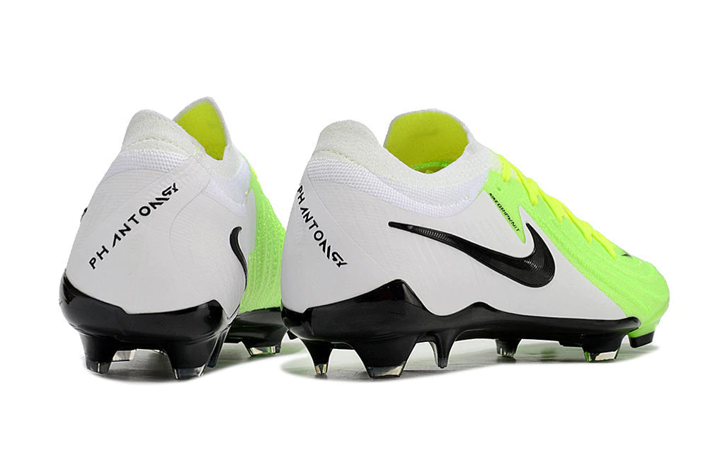 Chuteira Nike Campo Phantom GX2 Elite Campo FG - Verde/Branco