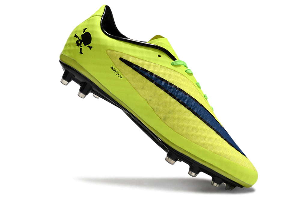Chuteira Nike Hypervenom Phantom FG - Verde/Preto/Azul