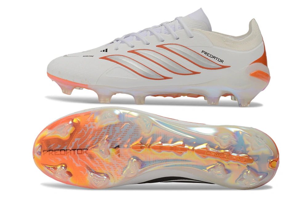 Chuteira Adidas Predator Elite 26 Campo FG - Branco