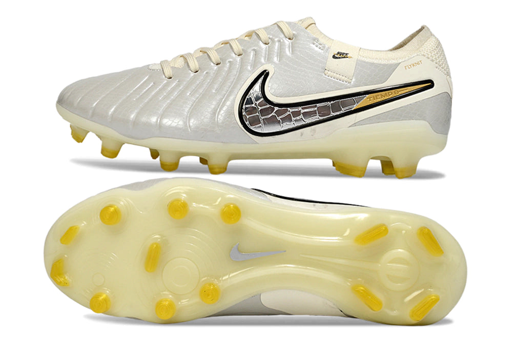 Chuteira Nike Tiempo Legend 10 Elite FG - Branca