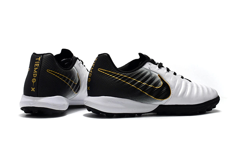 Chuteira Nike Tiempo 7 Finale Society TF - Branco/Preto