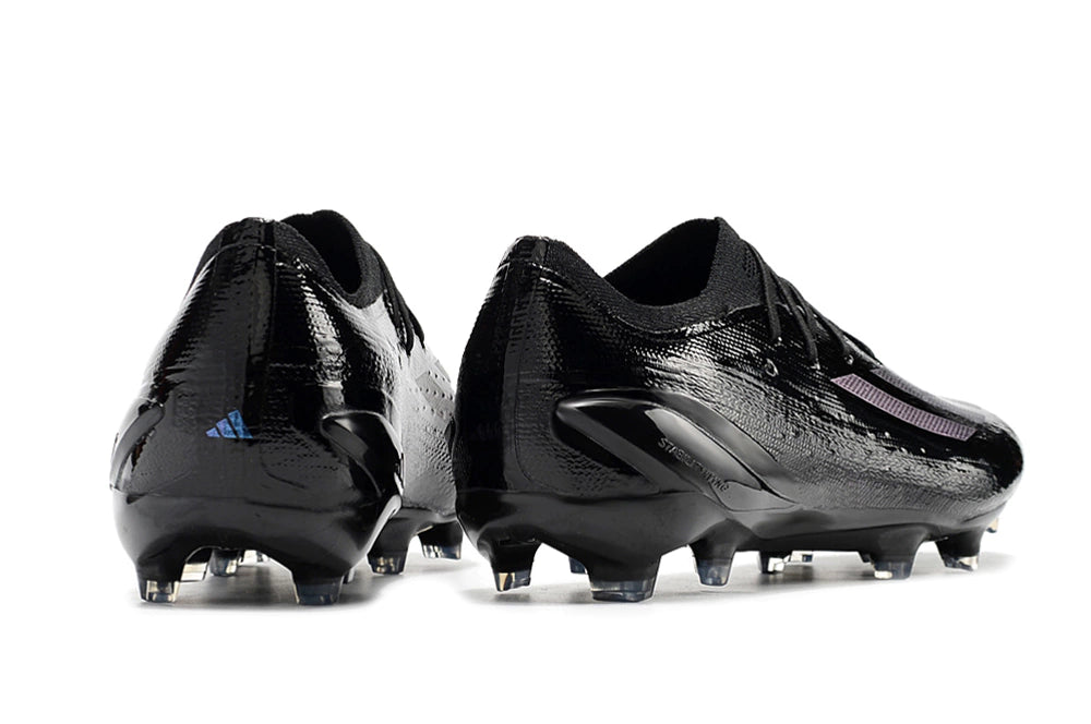 Chuteira Adidas X CrazyFast.1 FG - Preto/Roxo