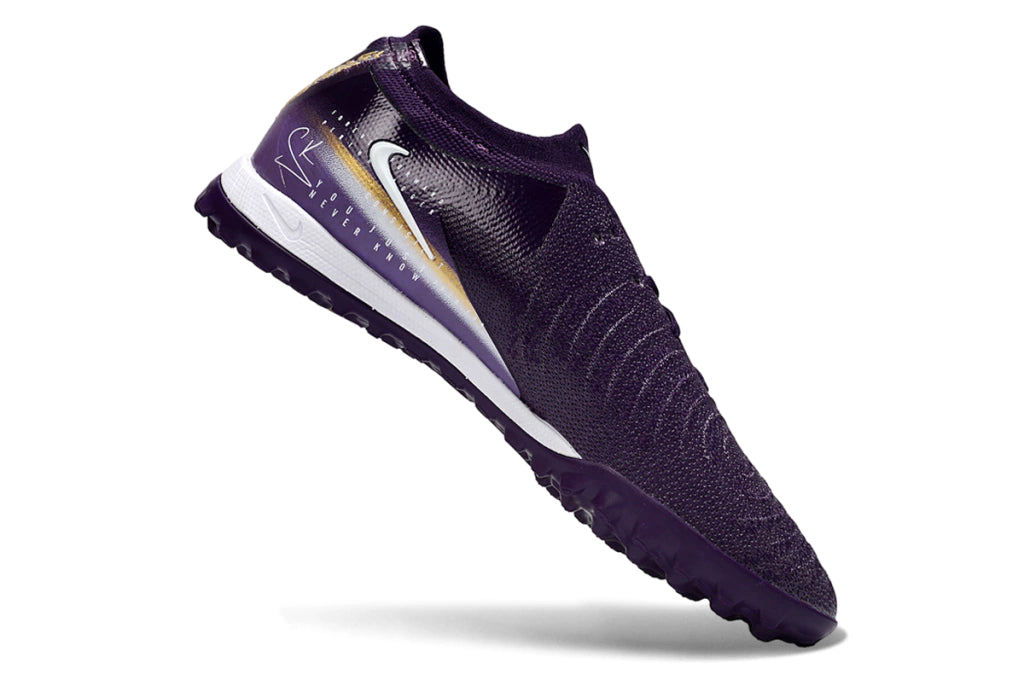 Chuteira Nike Phantom GX 2 Elite Society TF - Roxo