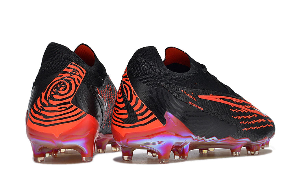 Chuteira Nike Campo Phantom GX Elite FG - Preto/Vermelho