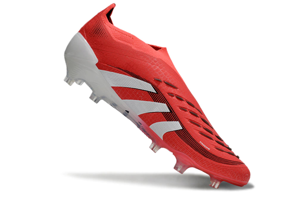 Chuteira Adidas Predator Elite 25 Laceless Campo "Pure Victory"