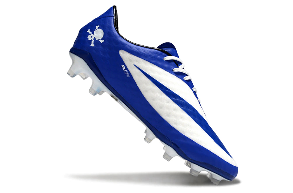 Chuteira Nike Hypervenom Phantom FG - Azul/Branco