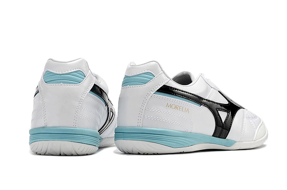 Chuteira Mizuno Morelia Sala Futsal - Branco/Preto