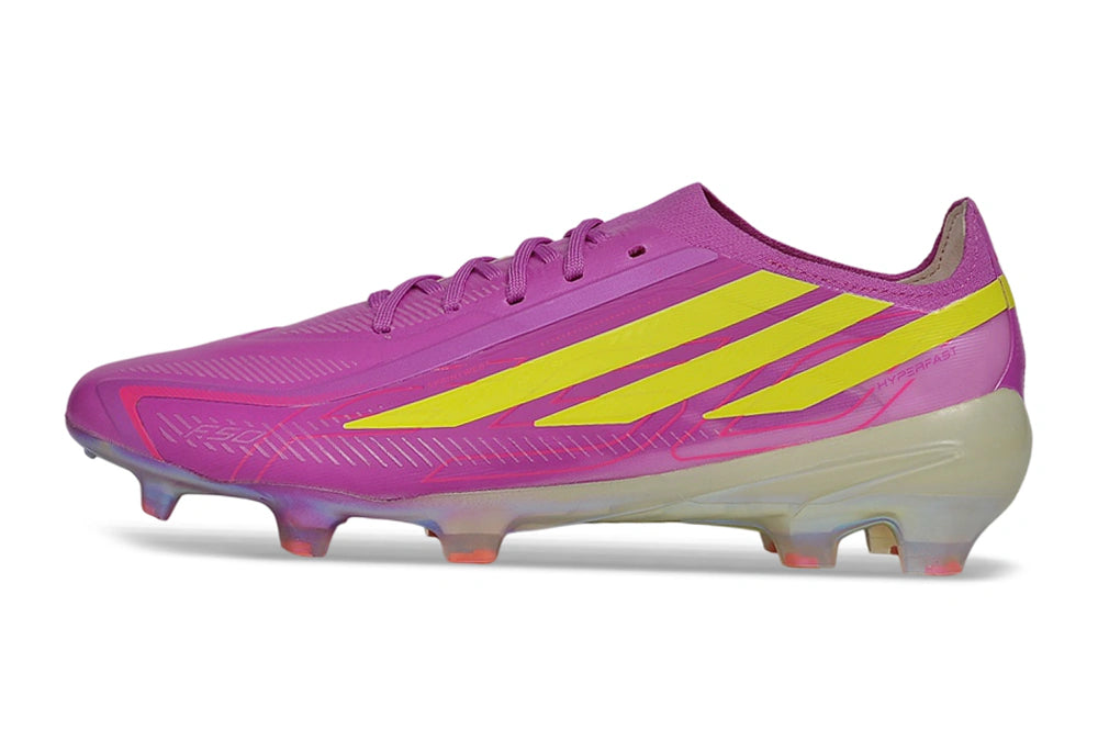 Chuteira Adidas F50 Hyperfast Eltie FG - Roxo