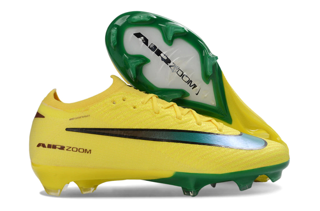 Chuteira Nike Air Zoom Mercurial Vapor 16 Elite FG - Amarelo/Verde